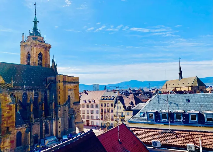 Duplex Elegant Pour 4 Pers Avec Garage Au Centre De - Fr-1-722-13 科尔马